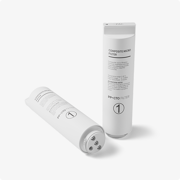 PURIFIGHTER GAIYA™ – Reverse Osmosis Water Filter Replacement Cartridge PAC Filter 6 Month Lifetime