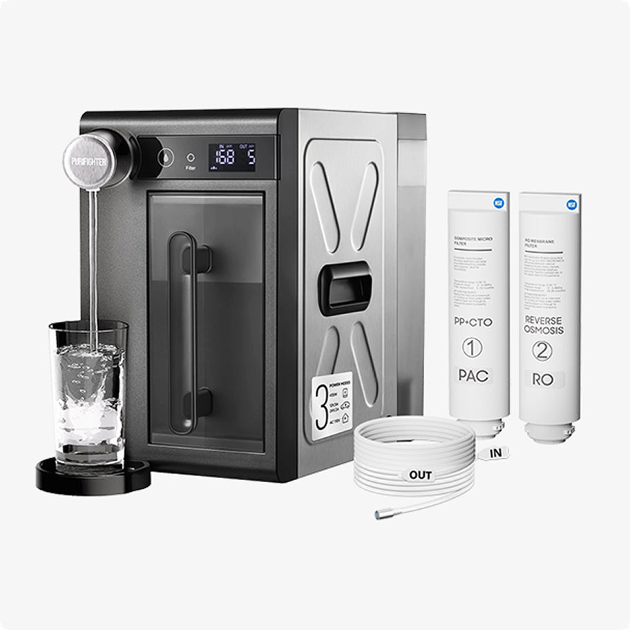 PURIFIGHTER GAIYA™ - Standard MOBILEWATER FILTER FOR OUTDOOR,CAMPING & EMERGENCIES