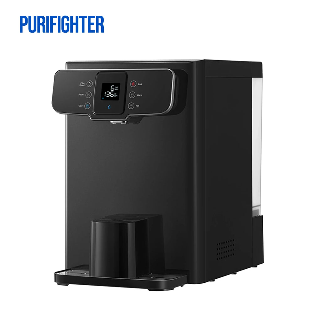 Purifighter-3s Hot & 4-6℃ Cold Desktop: 3 Temps | Dual Source RO (YHR1181-A)