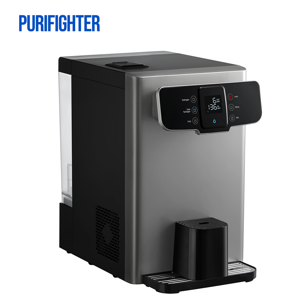 Purifighter-3s Hot & 4-6℃ Cold Desktop: 3 Temps | Dual Source RO (YHR1181-AH)