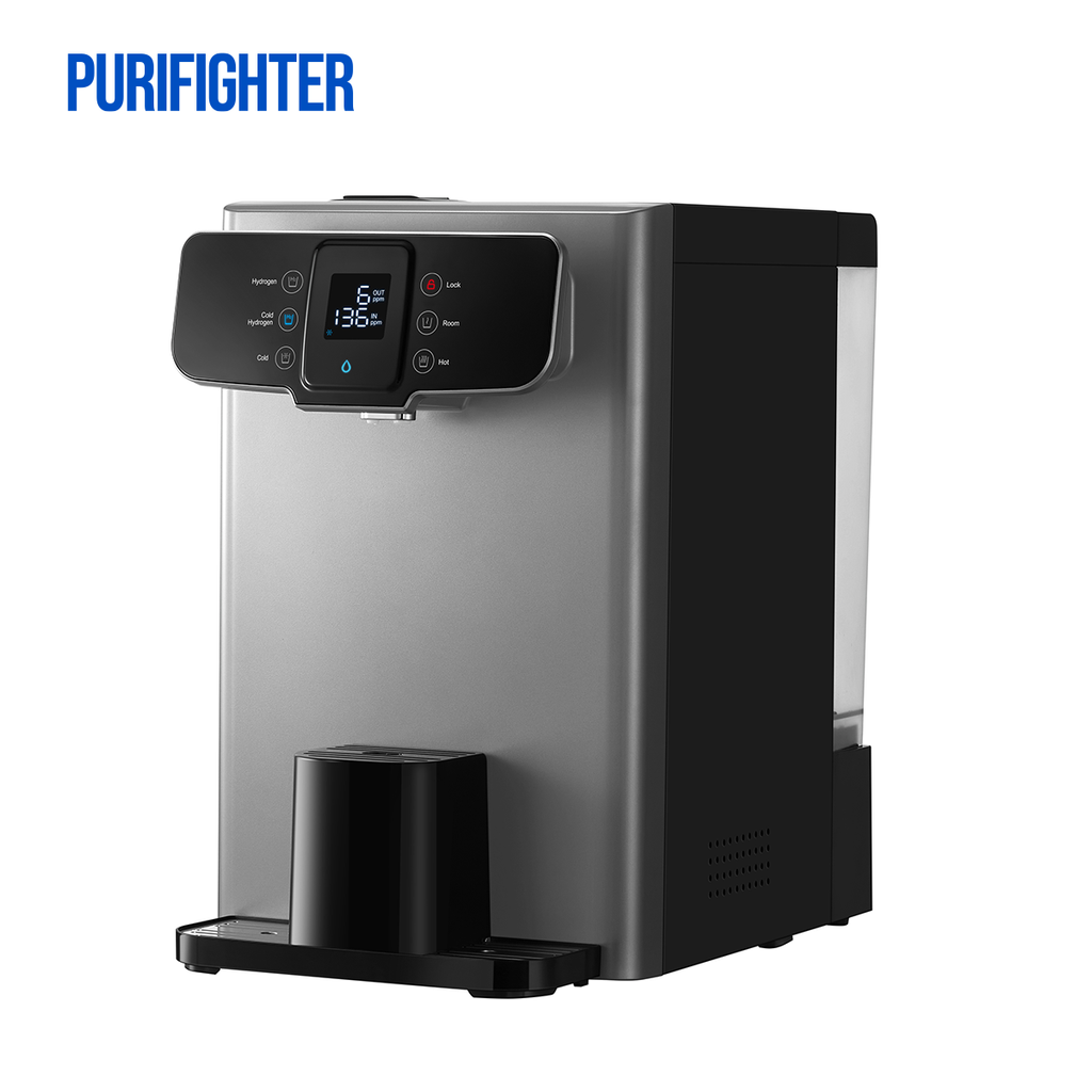 Purifighter-3s Hot & 4-6℃ Cold Desktop: 3 Temps | Dual Source RO (YHR1181-AH)