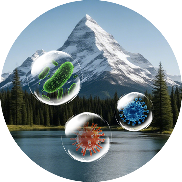 Removes up to 99.99% of impurities