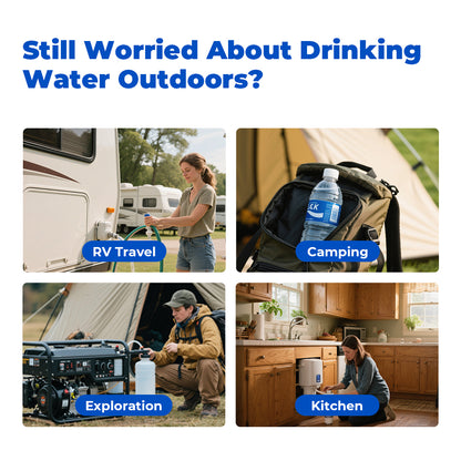 PURIFIGHTER GAIYA™ - Standard MOBILEWATER FILTER FOR OUTDOOR,CAMPING & EMERGENCIES