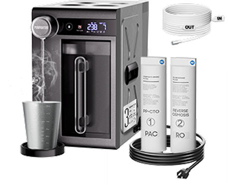 PURIFIGHTER GAIYA™ - Heating MOBILE WATER FILTER SYSTEMFOR ON THE GO