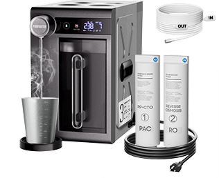 PURIFIGHTER GAIYA™ - Heating MOBILE WATER FILTER SYSTEMFOR ON THE GO